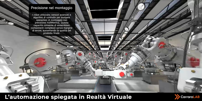 Automazione in realtà virtuale