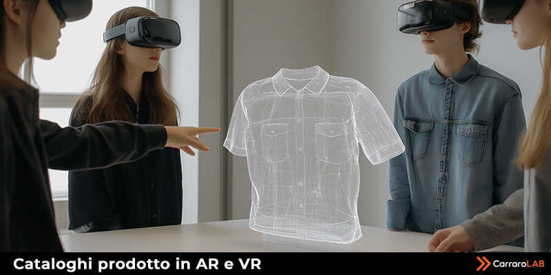 Catalogo prodotti in AR