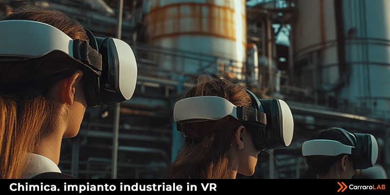 Impianto chimico in realtà virtuale