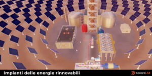 Centrale solare in realtà virtuale