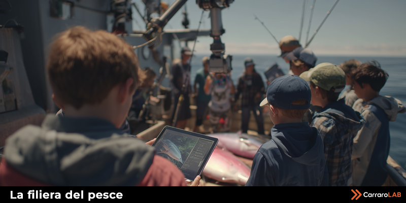 La filiera del pesce in VR