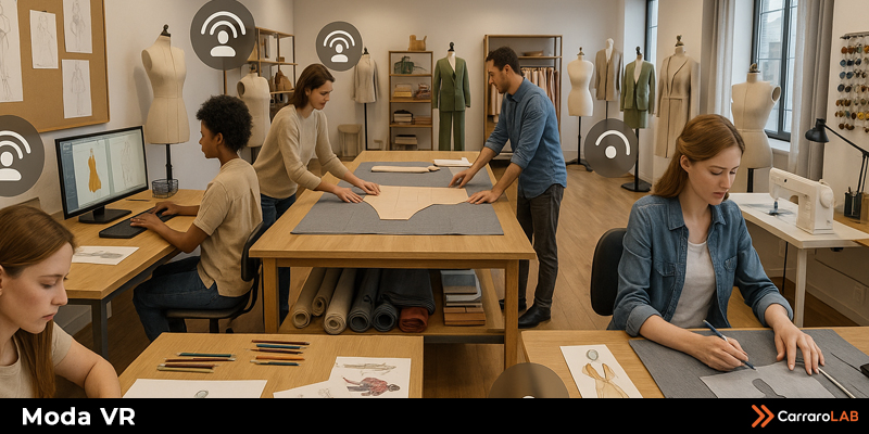 Studio di moda in VR