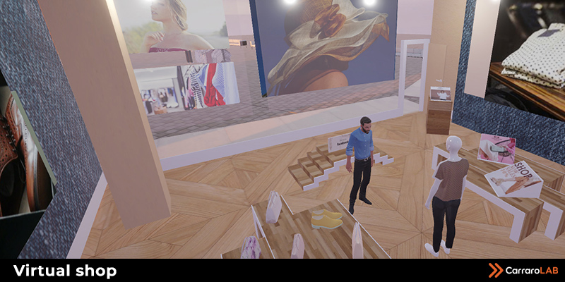Negozio in realtà virtuale